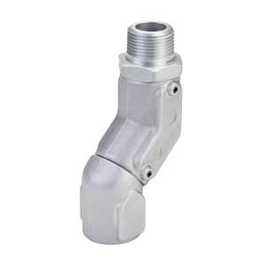 Groz 3/4" NPT Dual Plane Fuel Nozzle Swivel, SWV/2P/3-4/N