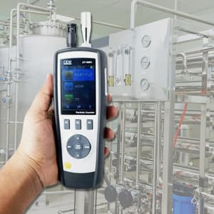 CEM Air Particle Counter With Gas Detection (Measure Up To 6 Channels Of Particle Sizes), DT-9881