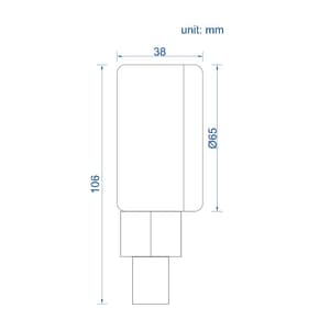 Insize 0 - 25 MPa Digital Pressure Gauge, 5202-M14Y250
