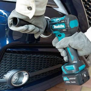 Makita 12Vmax CXT BL Cordless Sander Polisher with Charger & 2 Pcs 1.5Ah Batteries, PV301DSYE