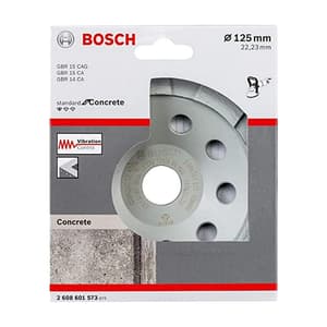 Bosch 125 mm Diamond Grinding Head Standard For Concrete, 2 608 601 573