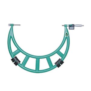 Insize 300 - 400 mm / 12-16" Digital Outside Micrometer With Interchangeable Anvils, 3506-400A