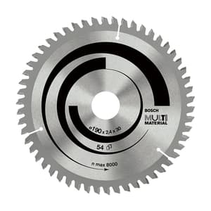 Bosch 184 mm Multi Material Circular Saw Blades (60 Teeth), 2 608 642 193