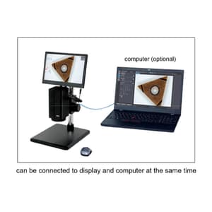 Insize 10 - 68.5X Motorized Zoom Microscope with LCD Display, 5325-VM100