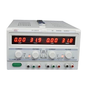 HTC 0 - 30V / 0 - 5A DC Regulated Linear Power Supply (Dual Output), DC-3005-II