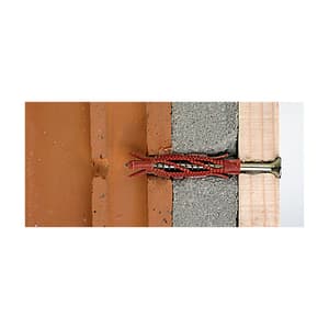 Hilti 10 x 70 mm HUD-L Extra Long Plastic Wall Plug / Universal Anchor (Pack Of 100 Pcs), 315940