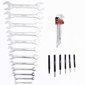 Groz 27 Pcs Series B (2/3 Size) Tool Assortments, KIT/MOD/14B