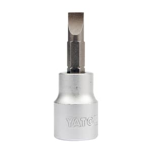 Yato 5.5 mm, 3/8 Inch Sq. Drive Slotted Bit Sockets, YT-7706