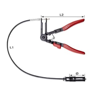 Toptul 630 mm Flexible Hose Clamp Pliers, JDAM0163