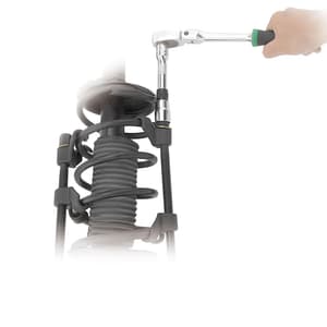 Toptul 370 mm Coil Spring Compressor Set (Pack of 2 Pcs), JEAC0137