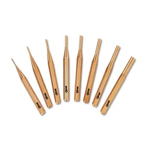 Ozar 90 mm / 1.6 mm Tip Dia. Non Sparking Brass Punches, APB-2391