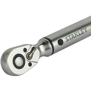 Stanley 20 - 100 nm Ratcheting Type Drive Torque Wrench With High Accuracy (1/2 Inch Sq. Drive), STMT73589-1-8