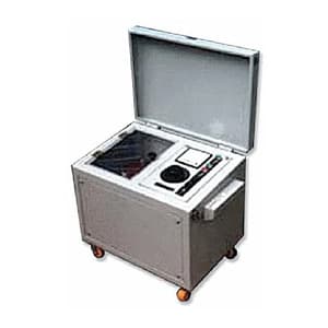 Metravi 0 - 120kV Motor Operated Oil Test Set, 120-MOTS