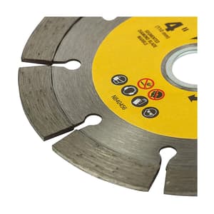 Dewalt 4 inch / 110 mm Segmented Diamond Marble Cutting Blade, DW47402G-IN