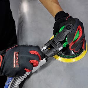 Toptul 152 mm / 6 Inch 3-In-1 Super Duty Orbital Air Sander, KAMA0605