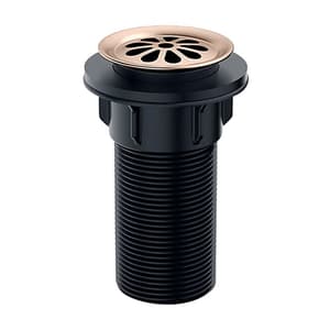 Kohler Complementary Long Thread Grid Drain In Brushed Rose Gold Finish, K-20746IN-BRD