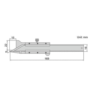 Insize 0-10 mm Chamfer Gages, 1267-63