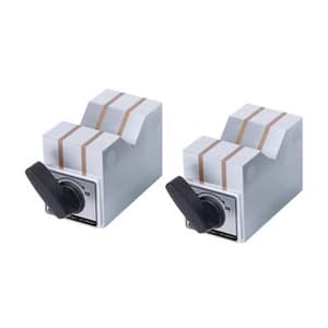 Insize 150 x 50 x 100 mm Magnetic V - Block Set (Pack of 2 Pcs), 6891-3