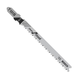 Bosch 100 mm Jigsaw Blades Clean for Wood (T 101 B), 2 608 630 030