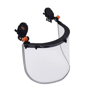 Black+Decker Helmet-Mounted Face Shield With Polycarbonate Clear Visor, BXWP0801IN