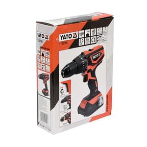 Yato 18V / 2.0 Ah / 13mm Li-ion Impact Drill Driver (Cordless), YT-82786
