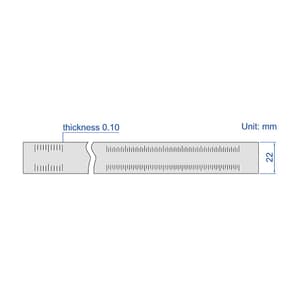 Insize 100 - 200 mm Flexible Inner Diameter Tape, 7137-200