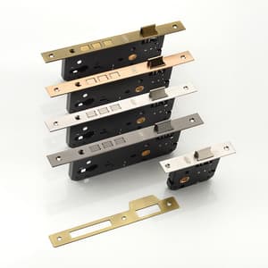 KBI 60 x 85 mm Square Lock Body (Three Bullet)