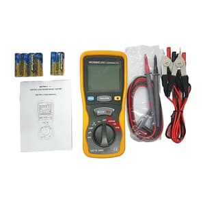 Metravi 0.1mOhm - 40 Ohm /  AC/DC Current Tester Milli Ohms Meter With Kelvin (4-Wire System), 52C