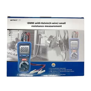Metravi 0.1mOhm - 40 Ohm /  AC/DC Current Tester Milli Ohms Meter With Kelvin (4-Wire System), 52C
