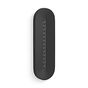 Kohler Statement Oblong Vichy Water Tile / Body Shower In Matte Black Finish, K-26300IN-BL