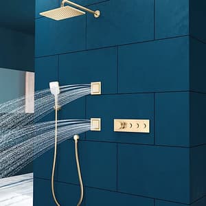 Kohler Watertile 54-nozzle Bodyspray in Brushed Rose Gold Finish, K-8002IN-BRD