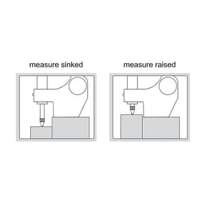 Insize 0 - 12.7 mm / 0.5 inch Digital Height Gauge, 2146-4A
