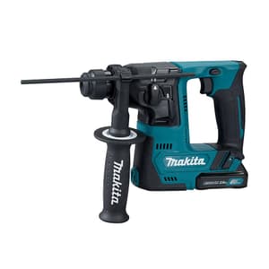 Makita 12V max CXT BL 16 mm (5/8") SDS-PLUS Cordless Rotary Hammer with Charger & 2 Pcs 1.5Ah Batteries, HR140DWYJ