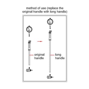 Insize 1980 mm Long Handle for Bore Gauges, 7351-EX14