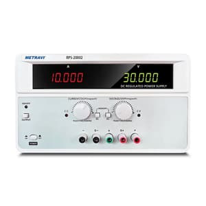 Metravi 0 - 200V / 0 - 2A DC Regulated Power Supply (Single Output), RPS-20002