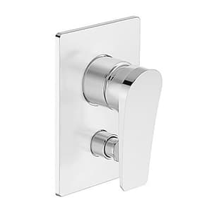 Kohler Fore Arc Aqua Turbo 235 RBS (Recessed Bath & Shower) Trim Assy In Polished Chrome Finish, K-27500IN-4FP-CP