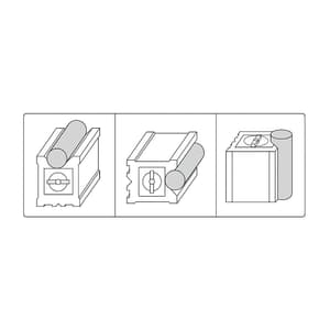 Insize 120 x 70 x 95 mm Magnetic 'V' Block (Not Hardend), 6801-1203
