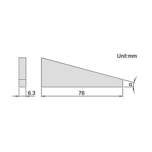 Insize Angle Plate Set (Pack of 10 Pcs), 4006-10