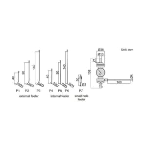 Insize Centering Indicator 2385-3