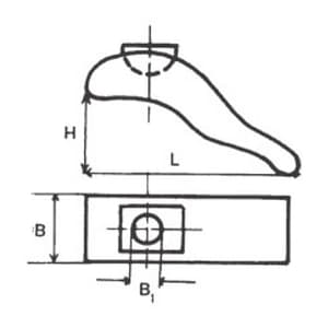 Apex 50 mm Stepless Height Adjustable Clamp, 905-1414