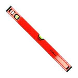 Taparia 60 cm / 600 mm Spirit Level without Magnet (1.0 mm Accuracy), SL 1024