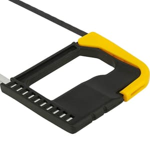Stanley 150 mm / 6 inch Junior Hacksaw With 1 Free Blade, 0-15-218