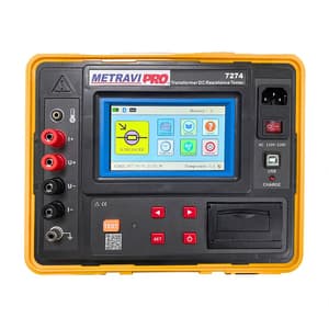 Metravi 10A Digital Mirco Ohms Meter / DC Resistance Tester With Touchscreen, PRO 7274