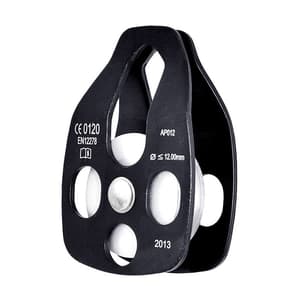 Karam 12 mm Dia Aluminium Single Pulley Single Side Attachment, AP 012