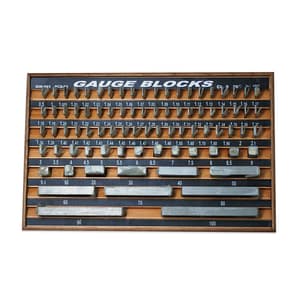 Yuzuki 87 Pcs Slip Gauge Set with Individual Calibration Certificate (Grade 0), SGS87(0)
