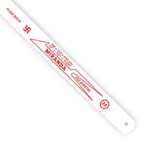 Miranda 350 x 32 x 1.60 mm, 14 x 1-1/4 x 0.062 Inch HSS-Bimetal Power Hacksaw Blade