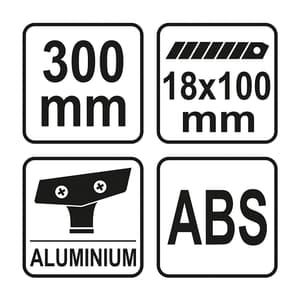Yato 300 mm Window Scraper, YT-7550