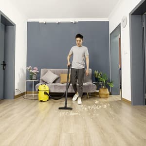 Karcher 15 Litre / 1200W WD1 Classic Kap Wet & Dry Multi-Purpose Vacuum Cleaner, 1.098-322.0