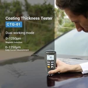 Metravi 1250um Coating Thickness Gauge With Two Measuring Modes, CTG-01