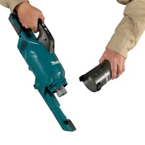 Makita 40Vmax XGT BL 250 ml Cordless Cyclone Attachment Vacuum Cleaner with LED Light (Bare Tool), CL003GZ
